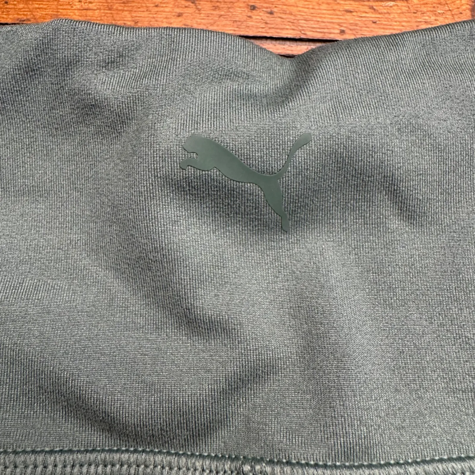 Puma Women's High Waist Biker Shorts Green‎ Size Small Activewear - Image 4