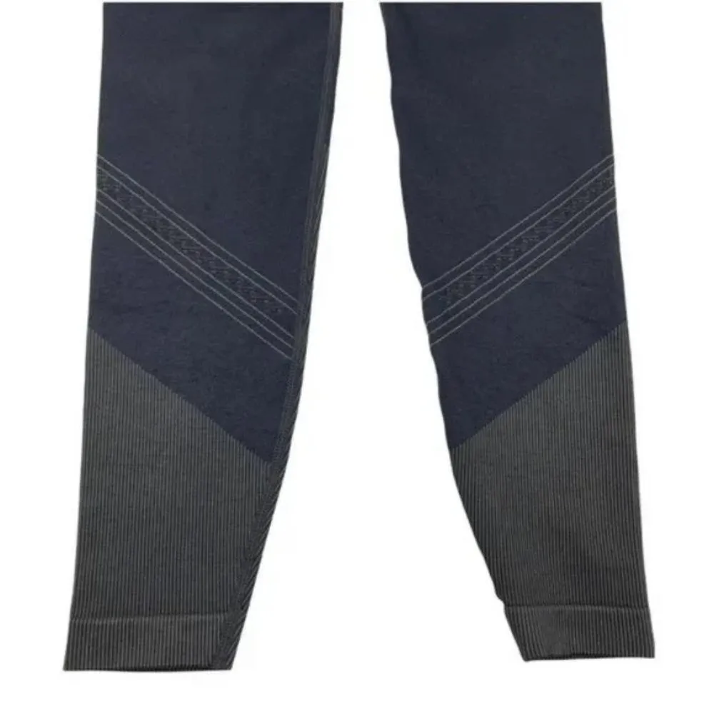 NWT JoyLab High-Rise Seamless Black Olive Green Knit 7/8 Leggings XS - Image 4