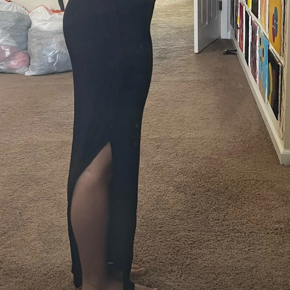 Black Maxi Skirt - Image 4