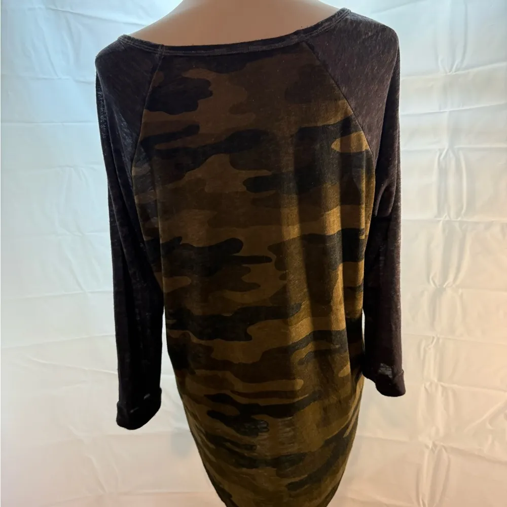 Lucky Brand Camouflage Long Sleeve Tee - Image 2
