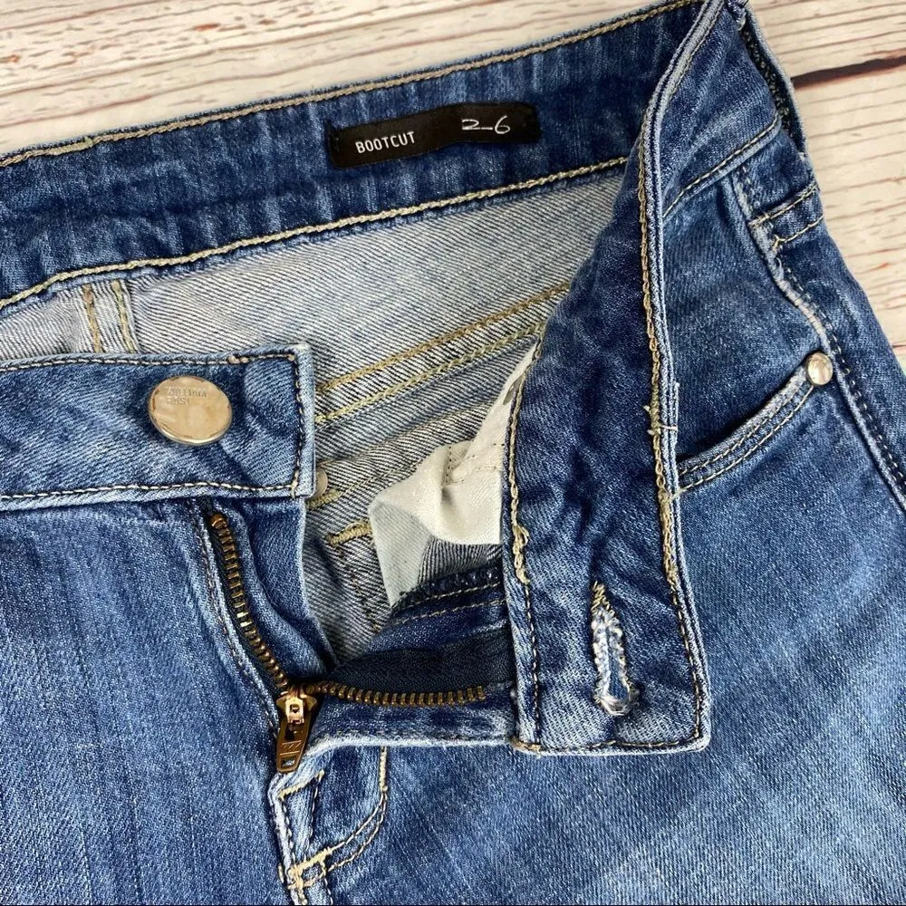 William Rast Tatum Y2k Bootcut Low Rise Jeans Blue Size 26 - Image 7