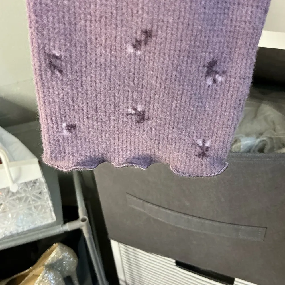 Arizona Jean Company Women's Purple Long Sleeve Top - Image 5