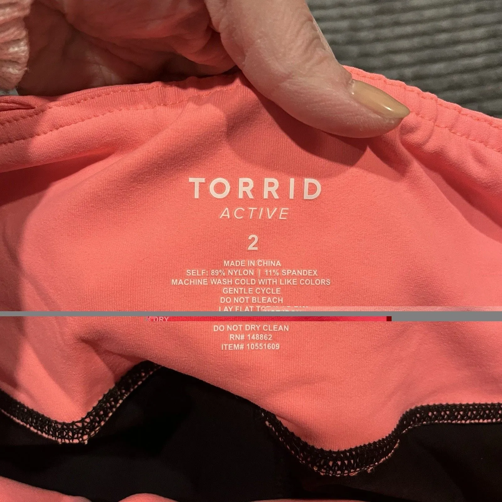 Torrid Leggings Womens 2 2x Goal Digger Athletic Work Out Stretch Yoga Pants - Image 5