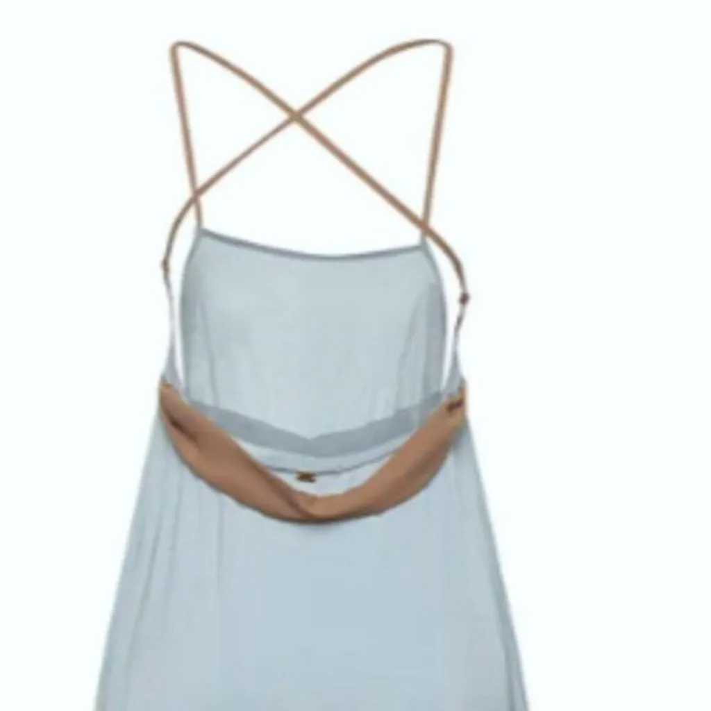 For Love and Lemons slip dress sky blue M - Image 5