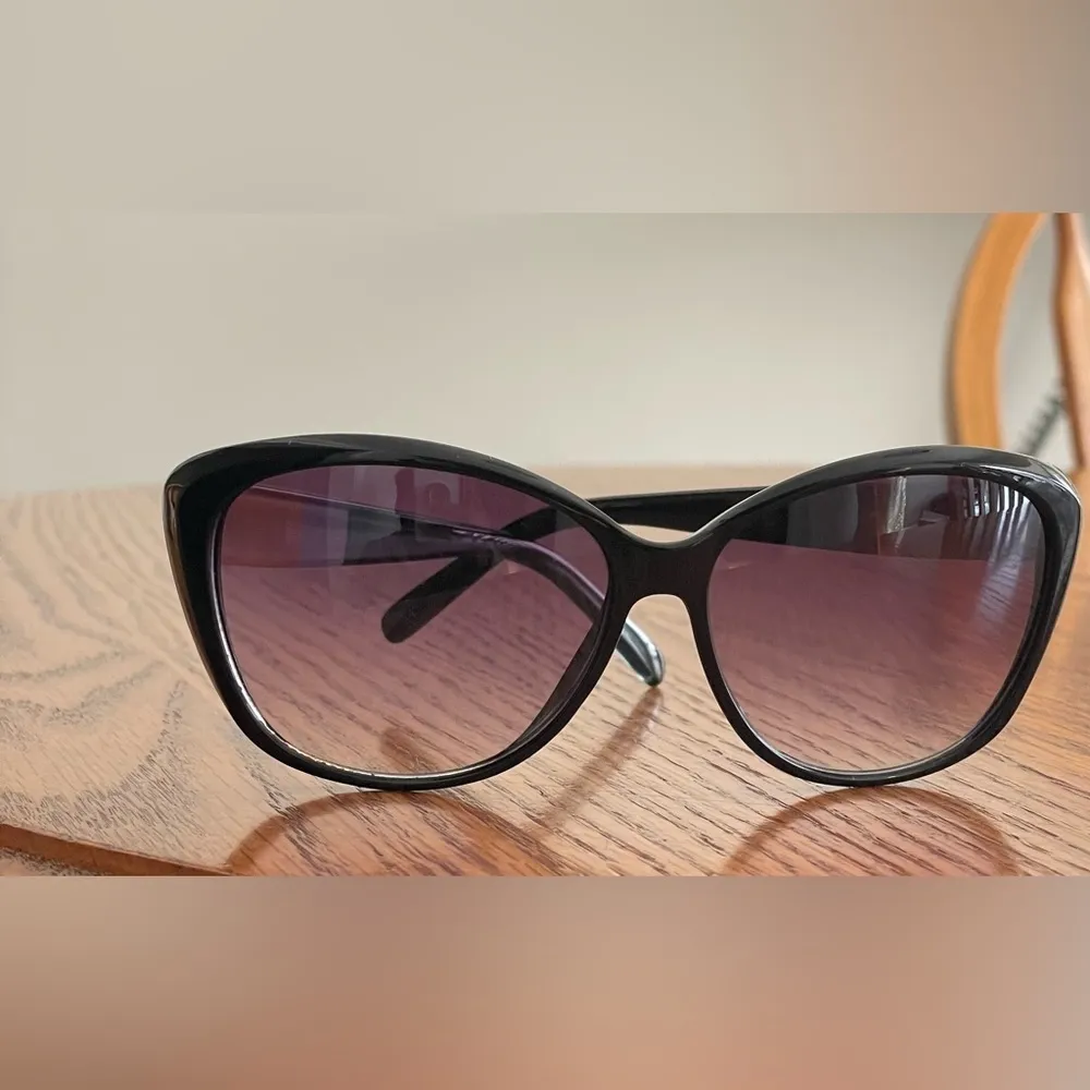 Color block frame sunglasses Brown - Image 7