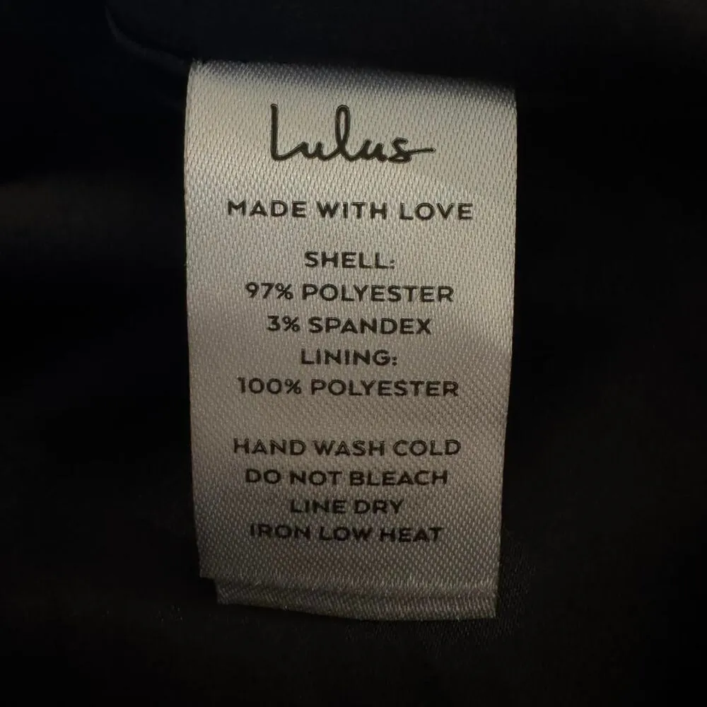 Lulus Party Era Magenta Sparkly Lace-Up Pleated Skater Dress Sz XL NWT - Image 8