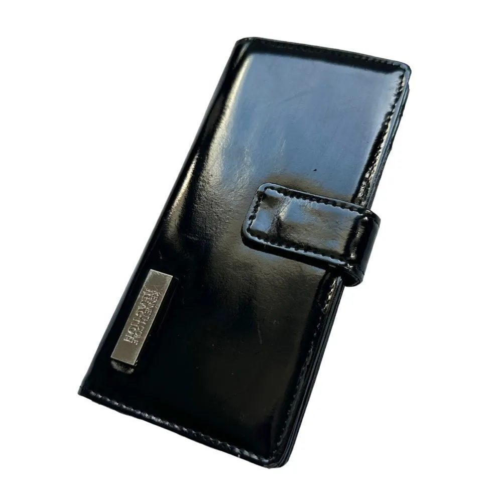 🔃Kenneth Cole Reaction Black Faux Leather Wallet - Image 3