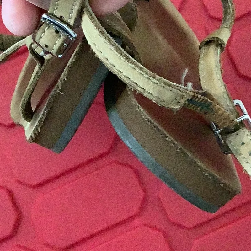 Rainbow Tan Braided Sandals‎ - Image 4