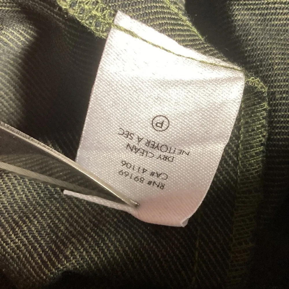 Derek Lam 10 Crosby Kick Flare Green & Black Leopard Print Jeans/Pants - Image 13