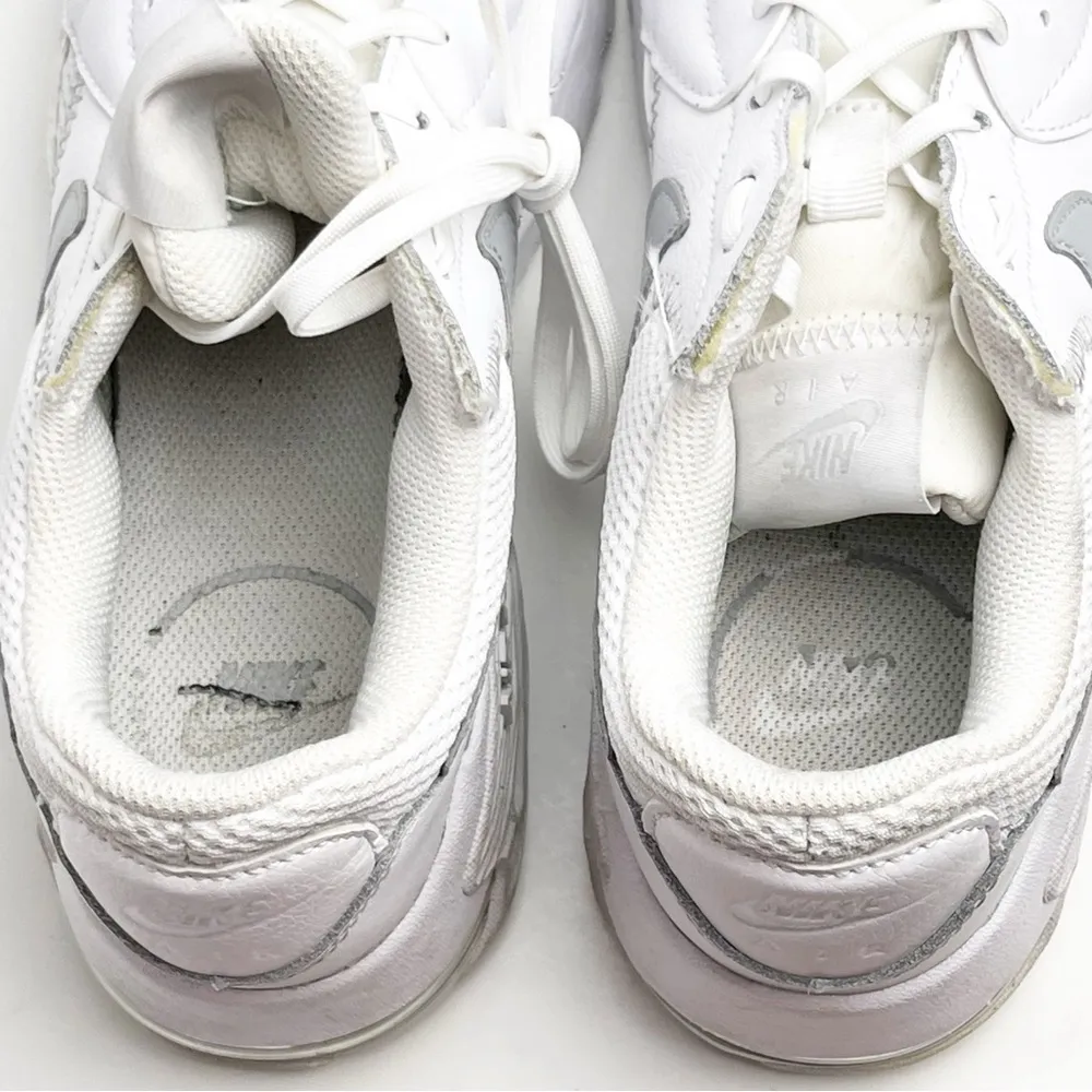 NIKE Air Max Excee White Silver CD5432-114 Lace Up Athletic Sneakers Shoes 7 - Image 5