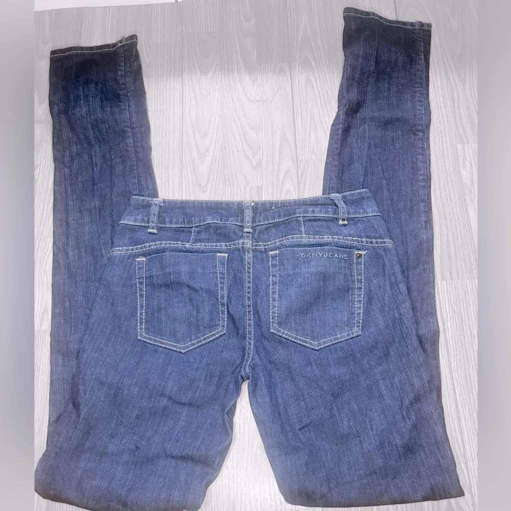DKNY VINTAGE Y2K Women’s Long Low Rise Skinny Jeans - Image 8