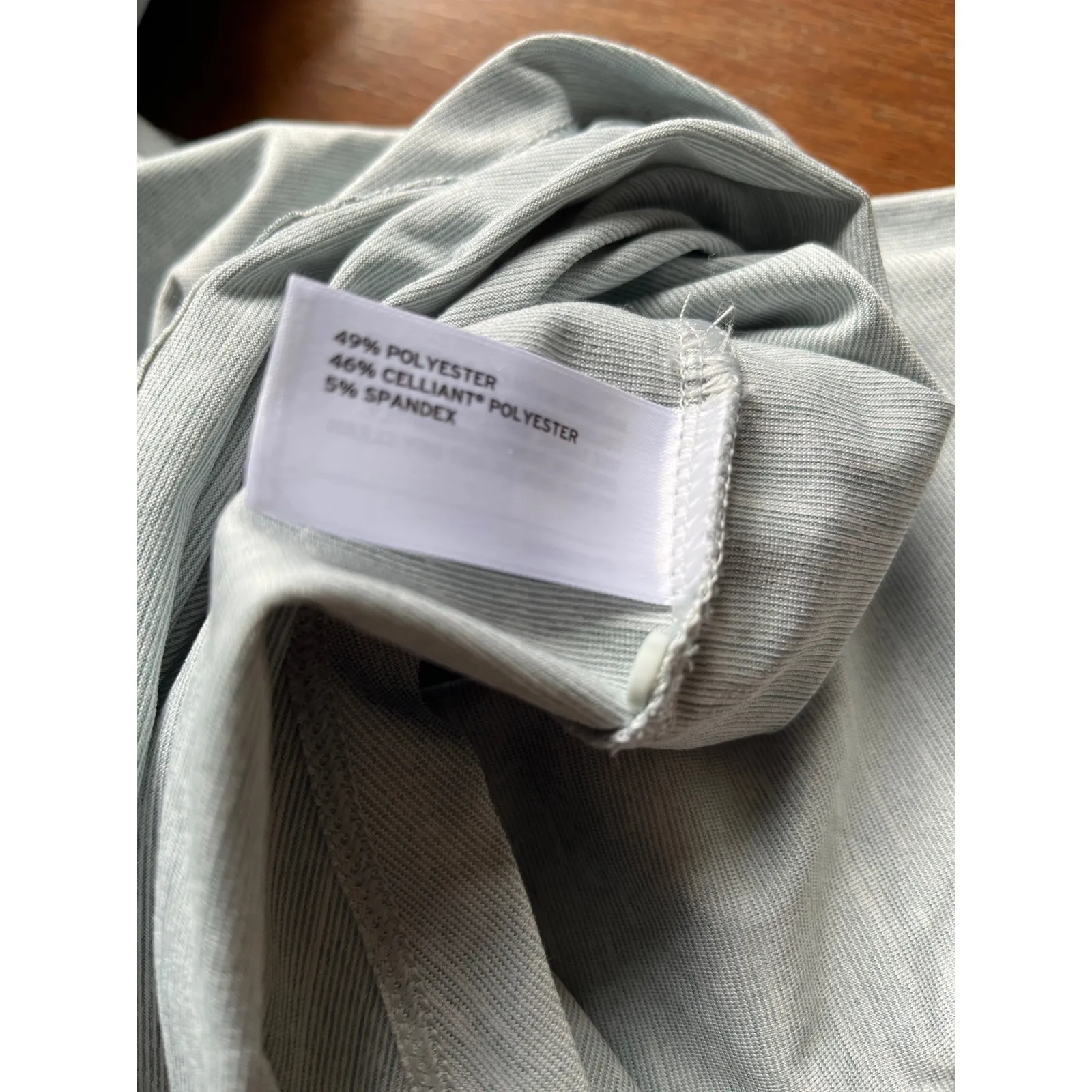 Duluth RecovIR Long Sleeve Sleep Henley Blue Shirt Women's Size XS - Image 7