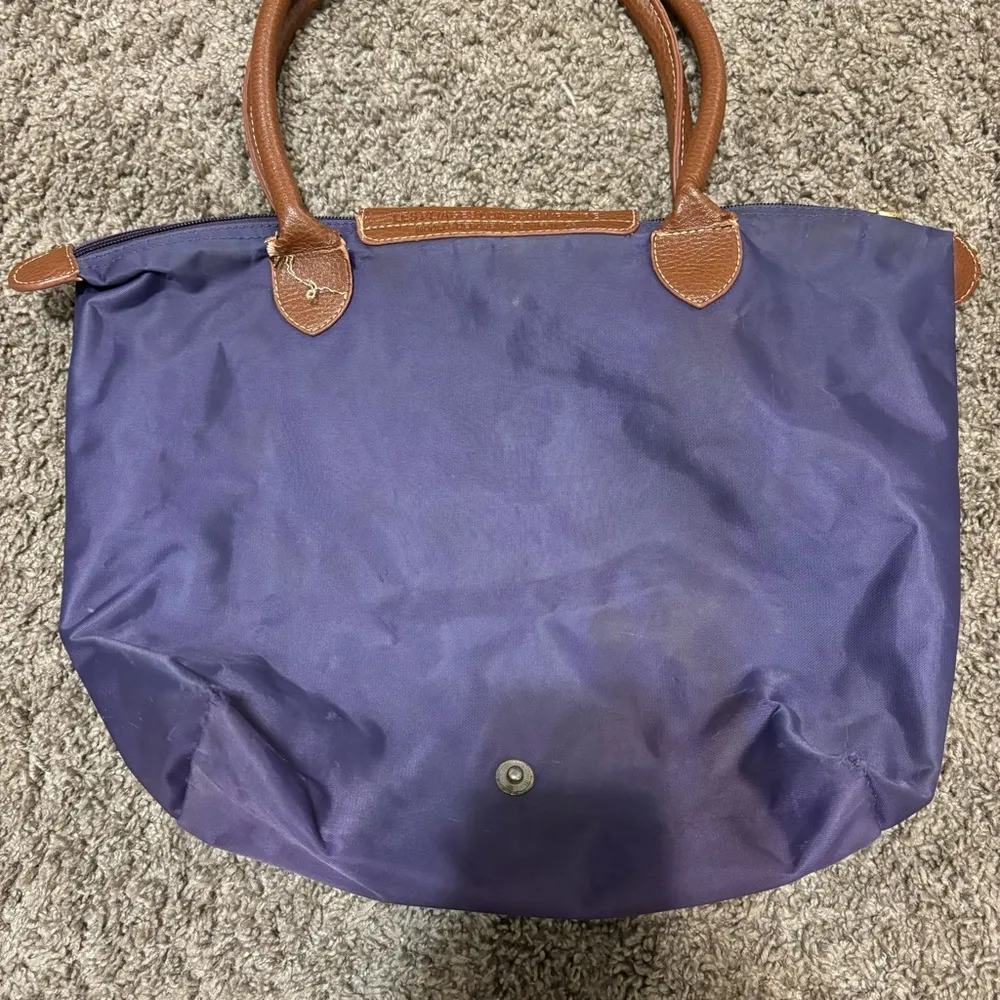 Longchamp Nylon Navy Blue Bag - Image 5