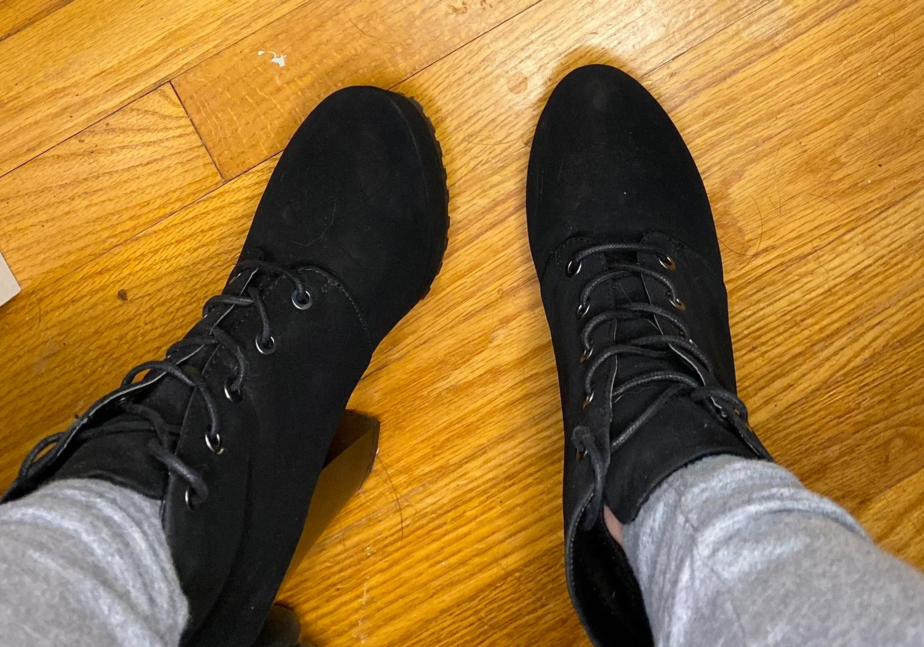 Highheel Boots Black Size 6.5 - Image 5