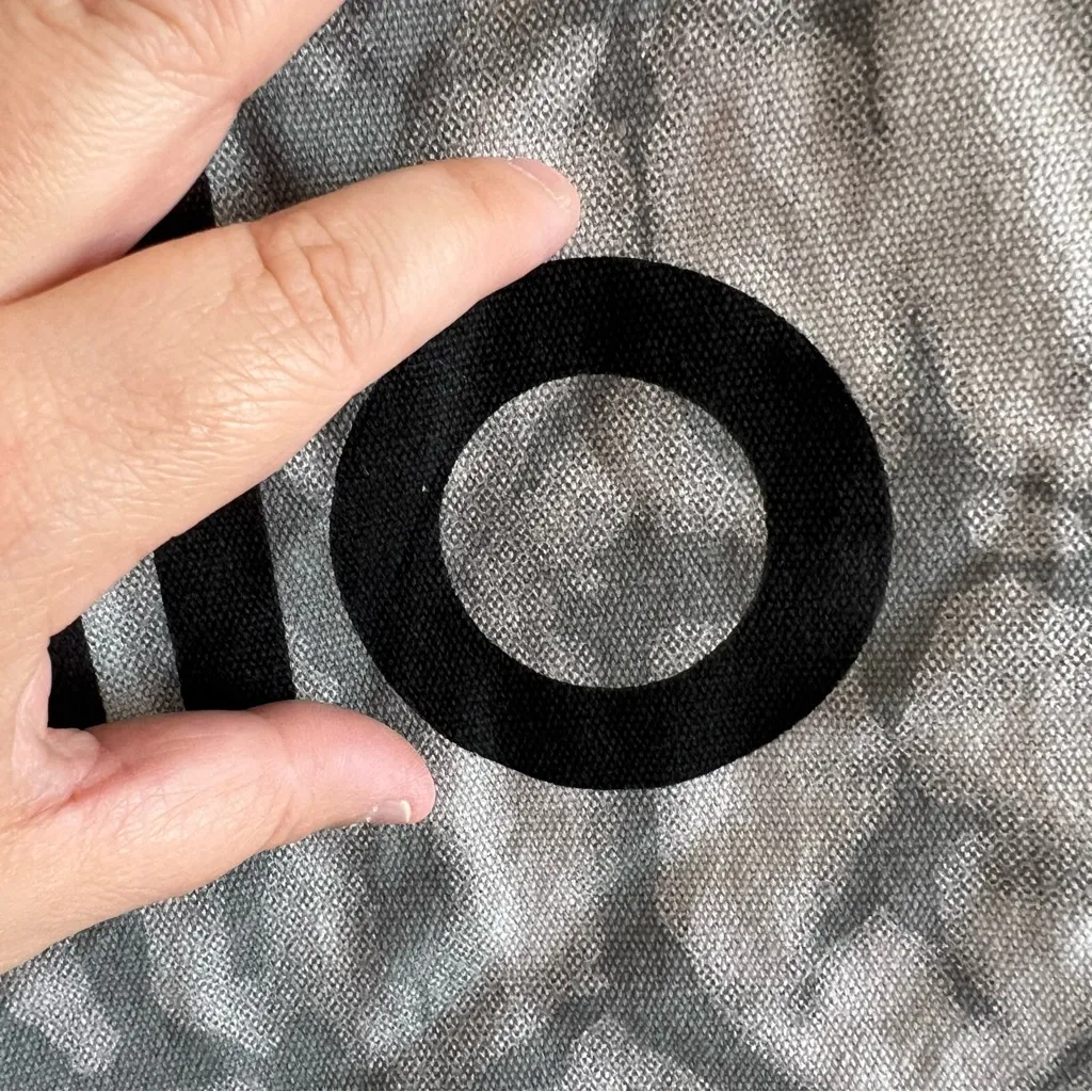 Alo Yoga NWT‎ Gray Tie Dye Shopper Tote Canvas Oversized Bag One Size - Image 6