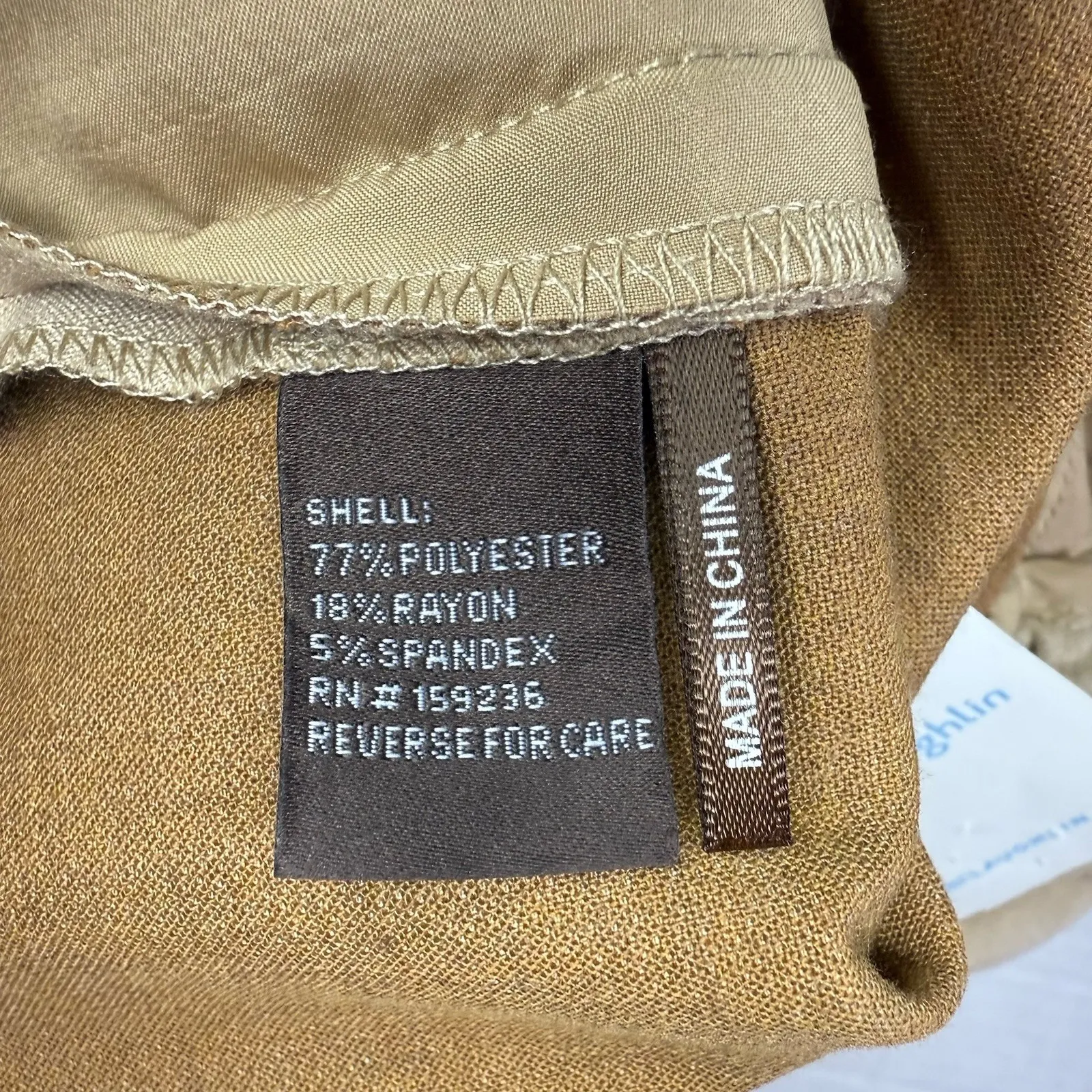 NWT J.Mclaughlin Harvey Pant Women's Size 4 Khaki Tan $188 - Image 8