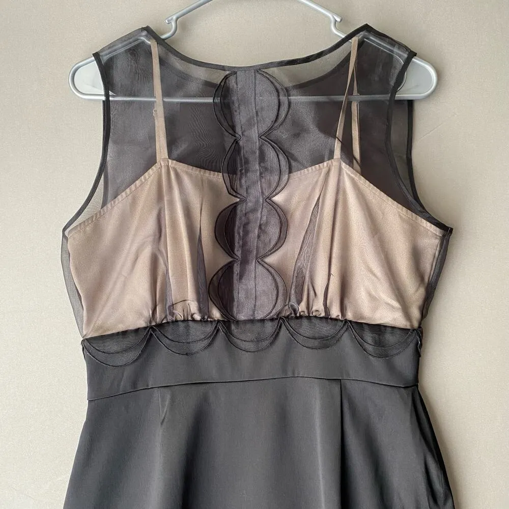 Max and Cleo‎ sz 10 sheer cocktail formal dress - Image 2