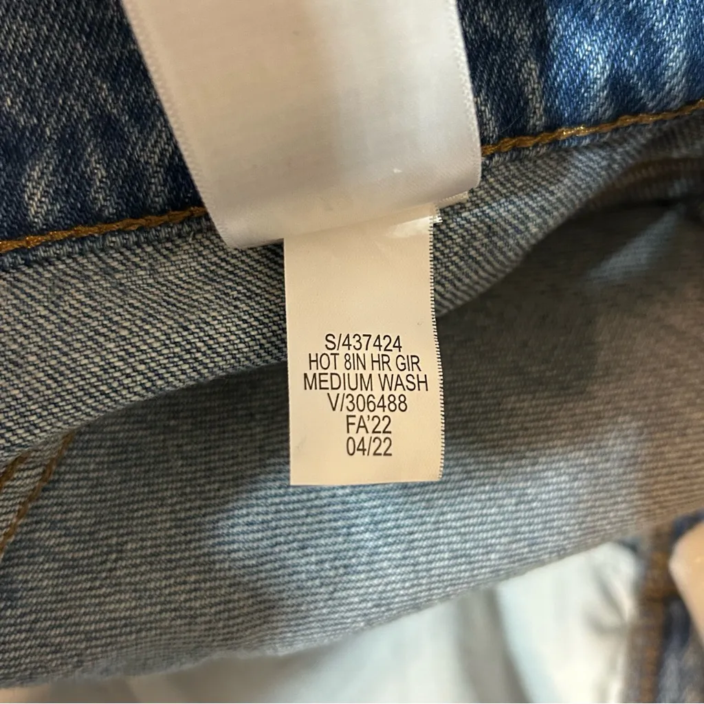 Banana Republic Factory Girlfriend Denim Bermuda Shorts Size 27 4 New - Image 7