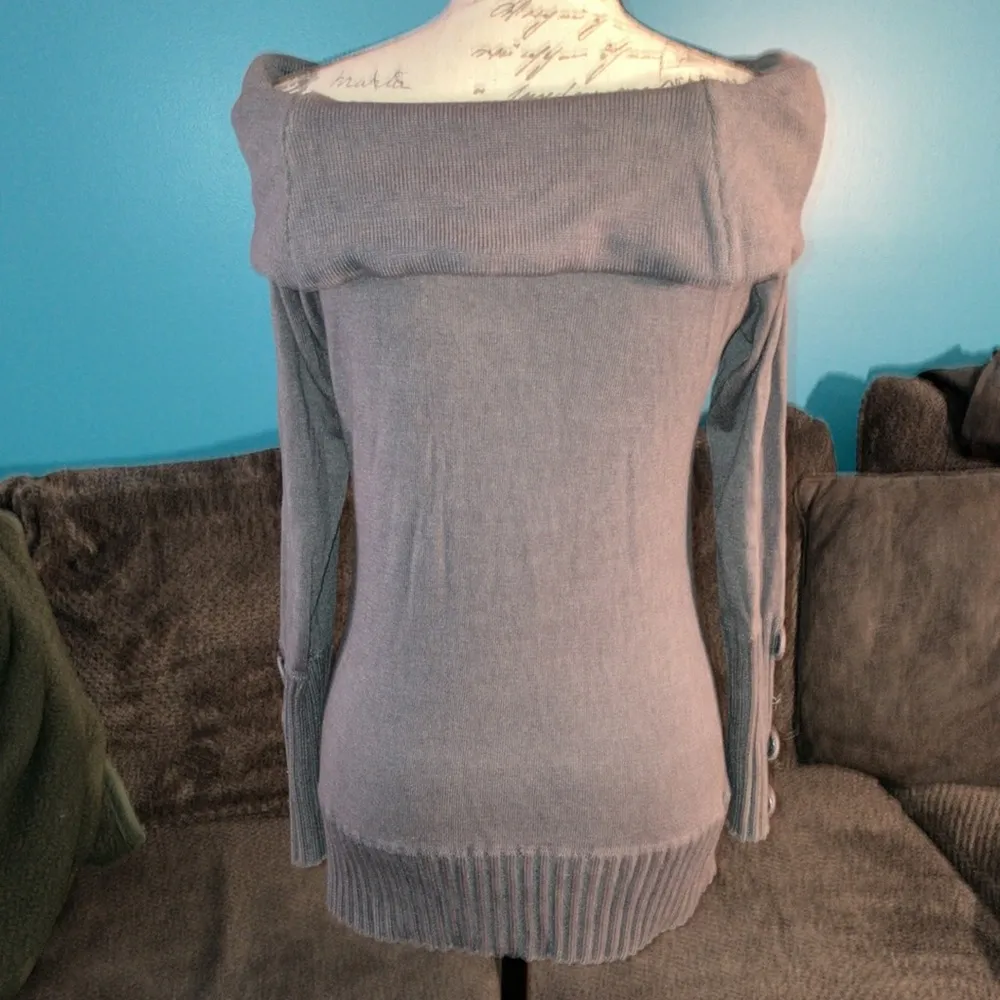 🎉4 for $20 The Limited Off the Shoulder Sweater, Small - Image 3