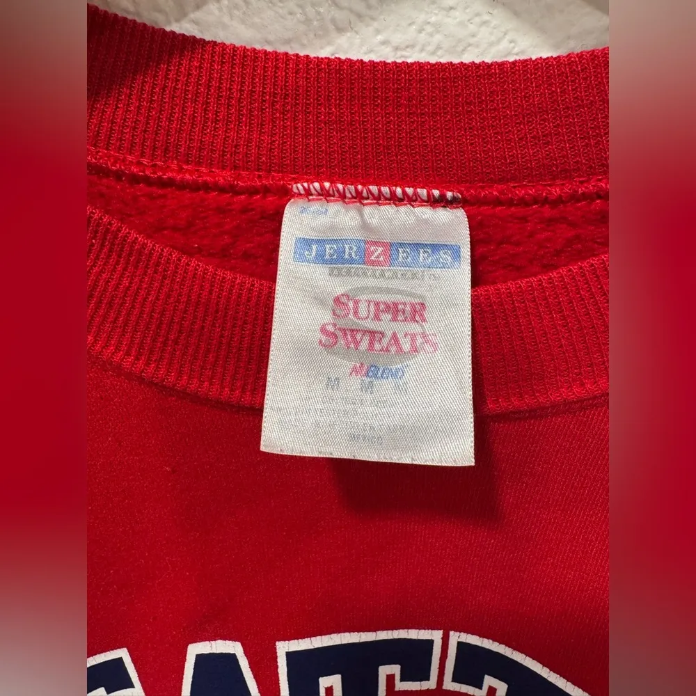 Vintage Seattle Spellout Jerzees Pullover (Preloved) - Image 3