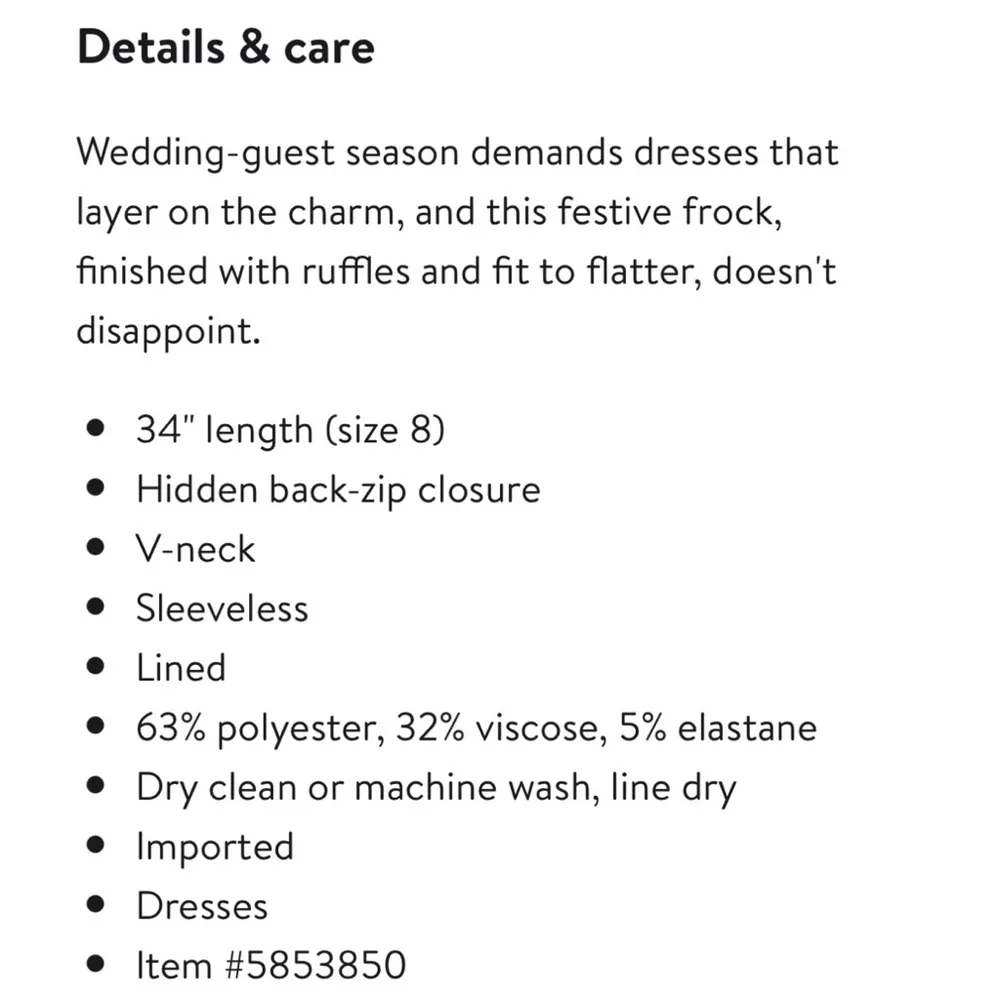 French Connection‎ Whisper Ruffled V-Neck Mini Dress White Size 2 - Image 4