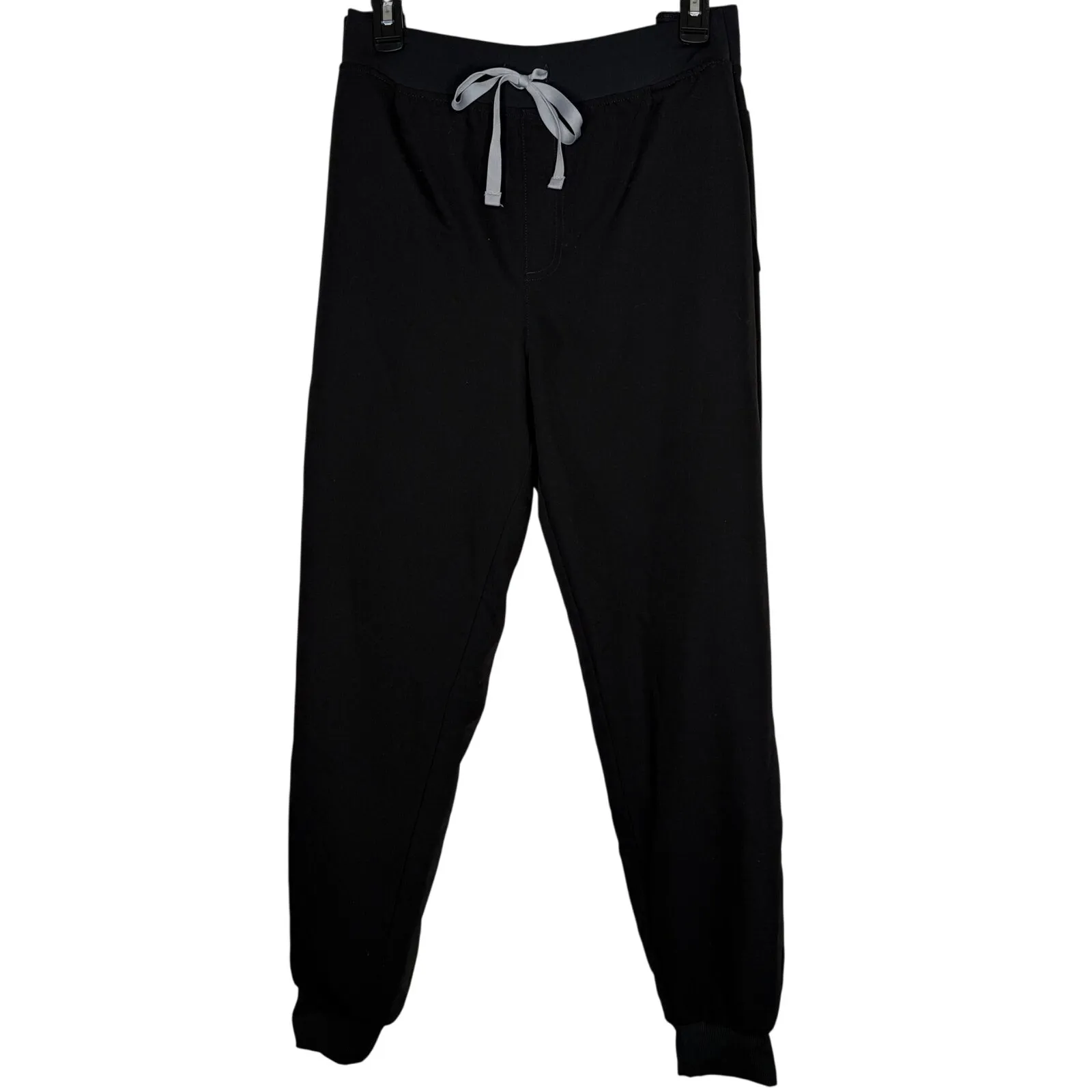FIGS Zamora Jogger Scrub‎ Pants  Sz XXL Black Drawstring Zipper Pocket Comfort - Image 2