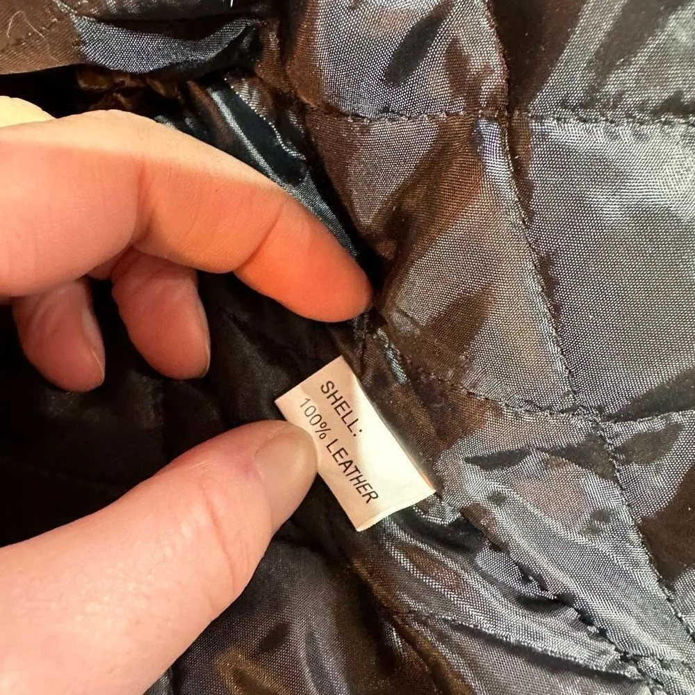 USA Bikers Dream Apparel Live to Ride Motorcycle Jacket thinsulate lined small Black - Image 9