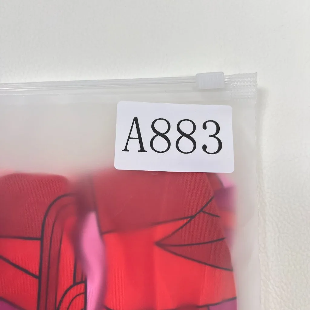 NWT Farm Rio Endless Summer Tulle Floral Flower Midi Dress Size L Pink Red - Image 16