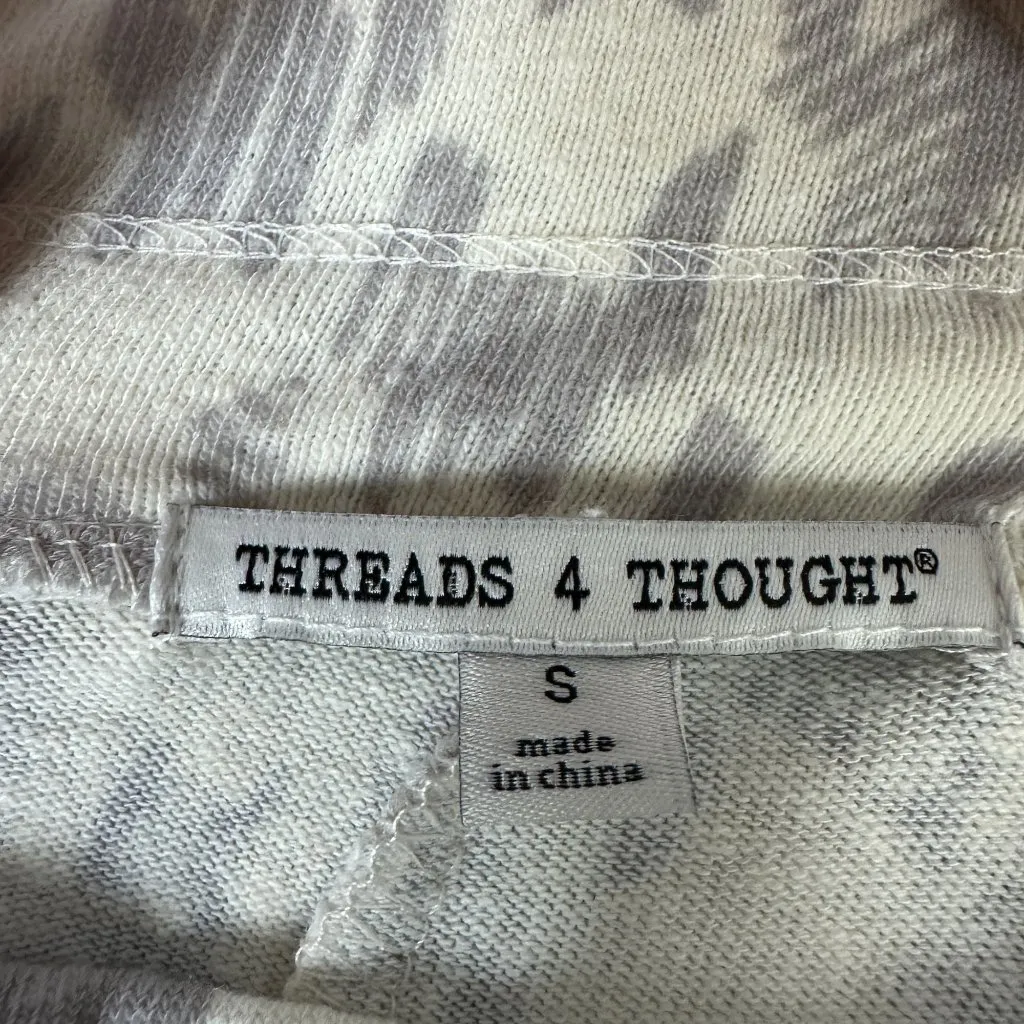 Threads 4 Thought Gardenia Shorts Pewter Houndstooth Size Small Eco-Friendly - Image 4