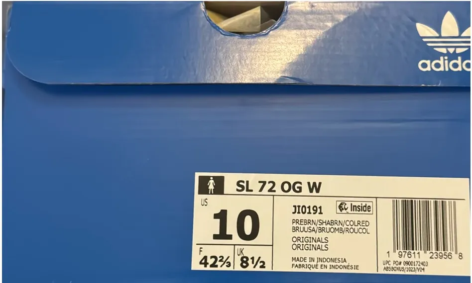 Adidas SL 72 OG Sneakers Women’s Brown - Image 6