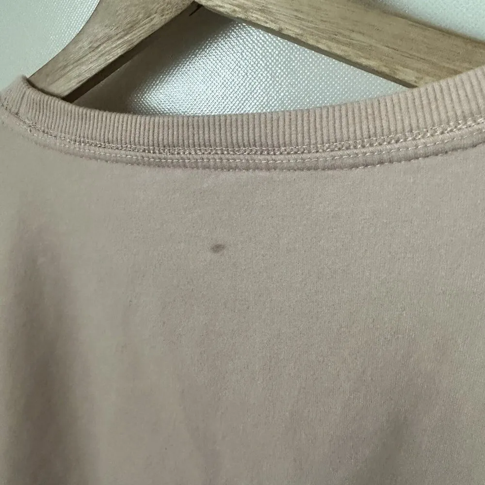 Wildfox Sweatshirt Womens Medium Pink Cocktails Crewneck Lounge Jumper - Image 8