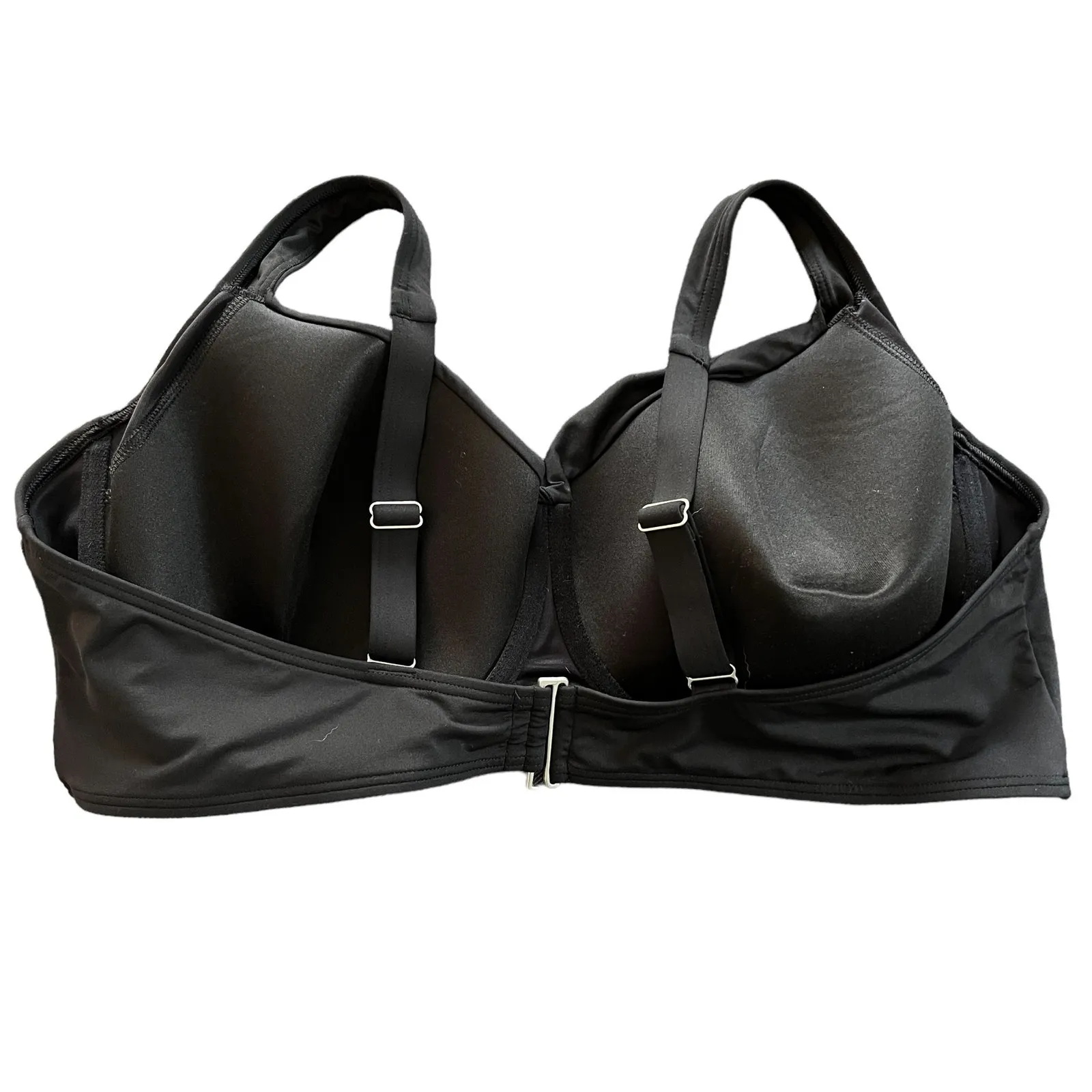 Lands End 24W DD-Cup Chlorine Resistant Twist Underwire Bikini Swimsuit Top - Image 4