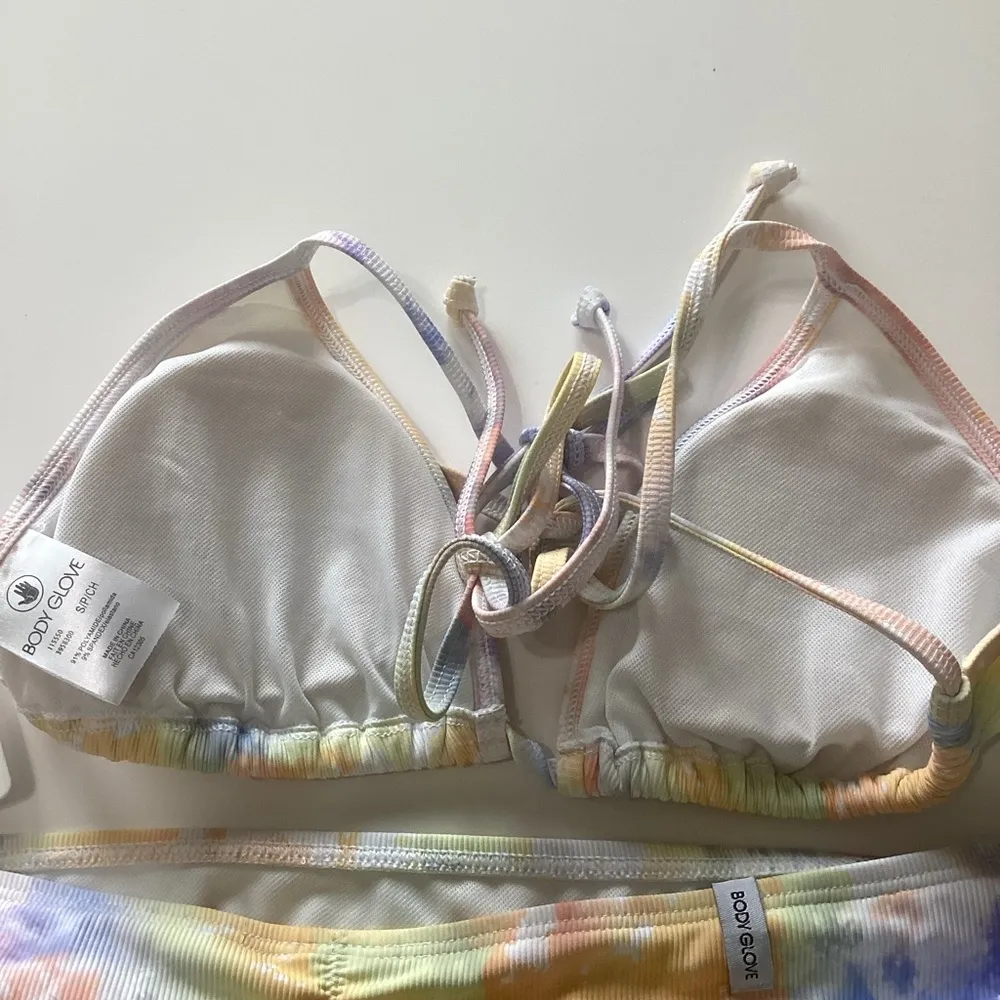 Body Glove Tie-Dye Bikini Set small top xsmall bottoms - Image 7