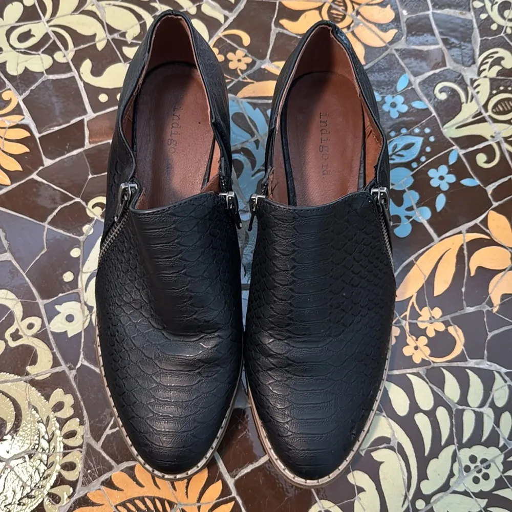 INDIGO RD. FLAT BOOTIE SZ: 7 - Image 2