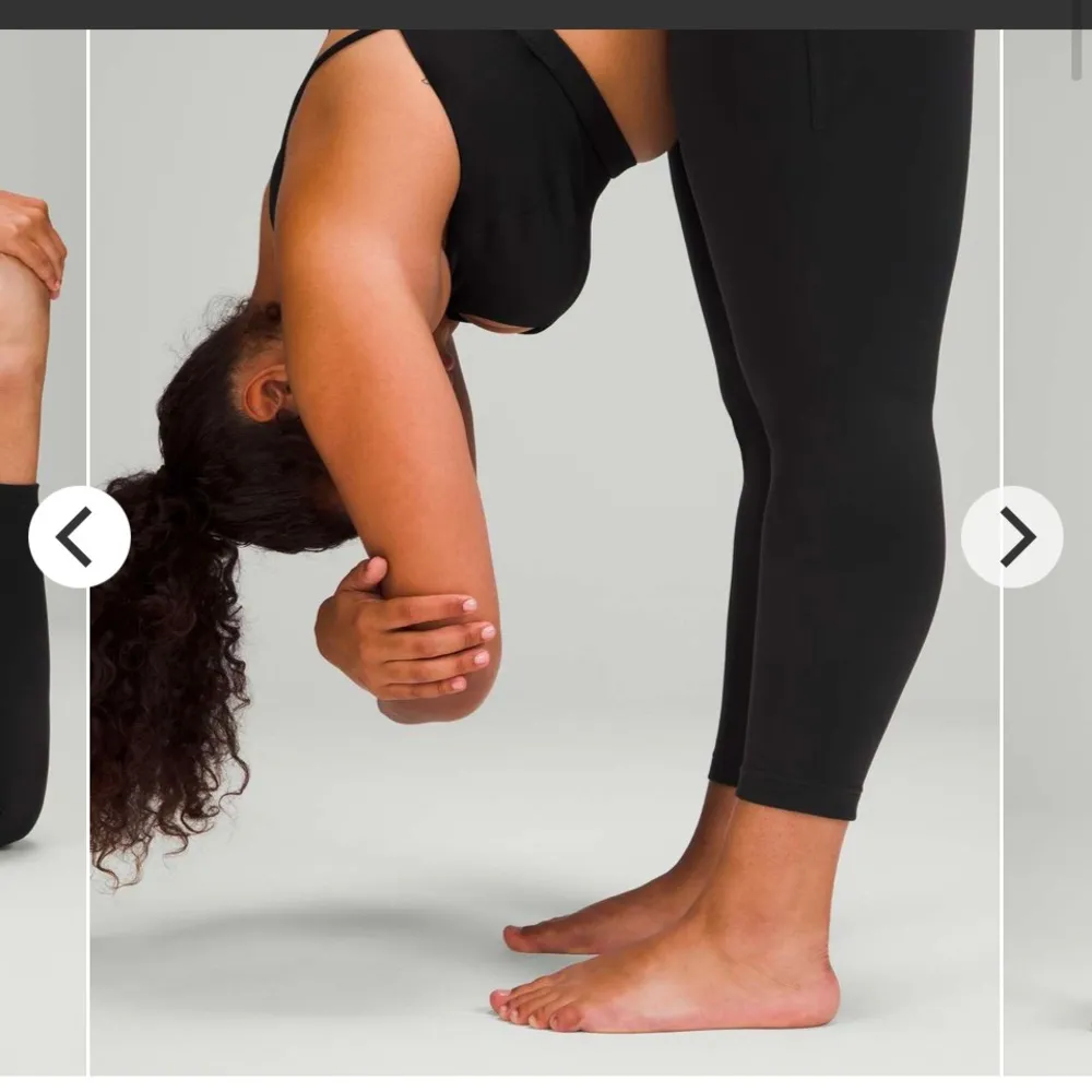 Lululemon Black Instill High-Rise Tight 25” Sz 10 - Image 2