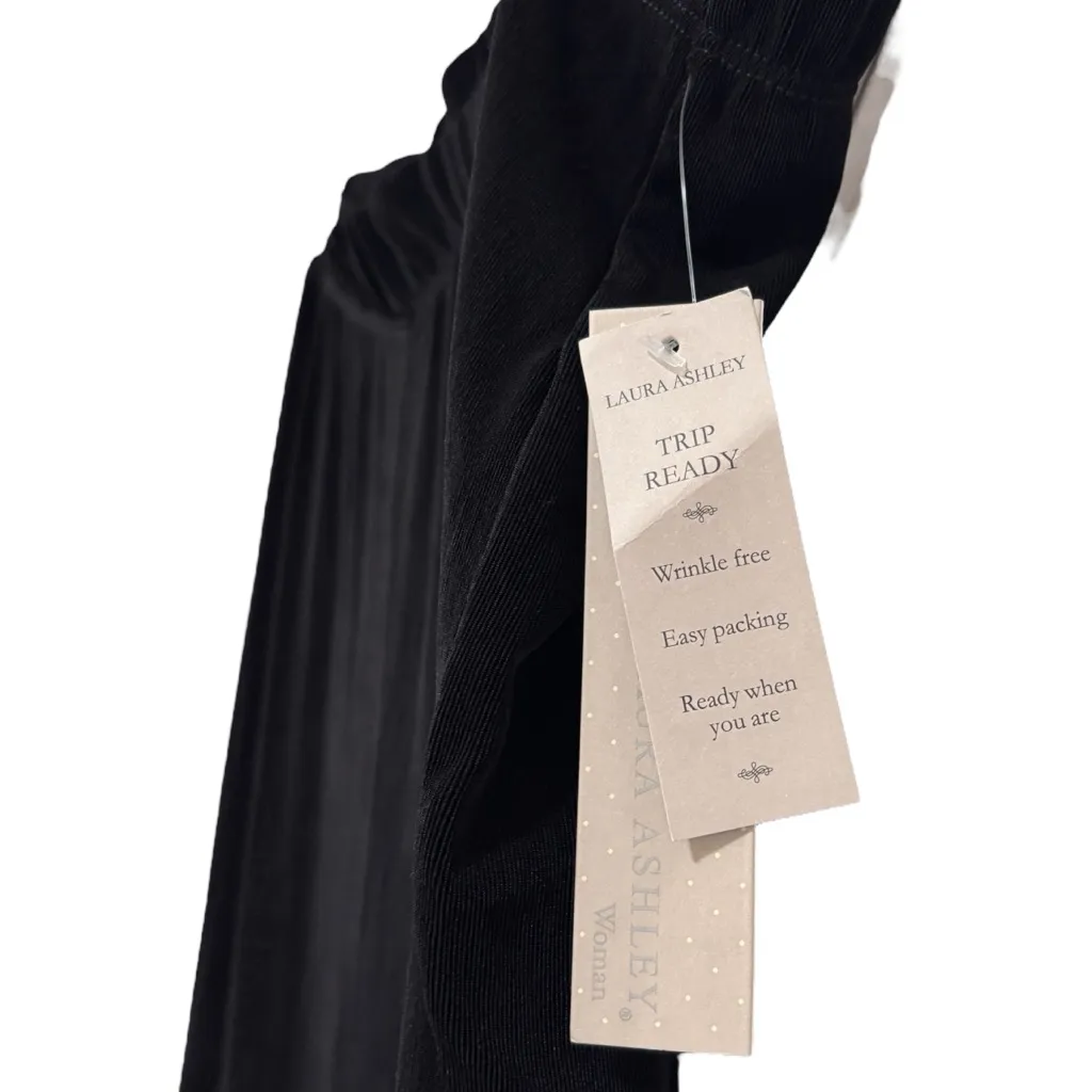 Laura Ashley Trip Ready Jet Black Tapered Pants Size 3X NWT Womens - Image 5