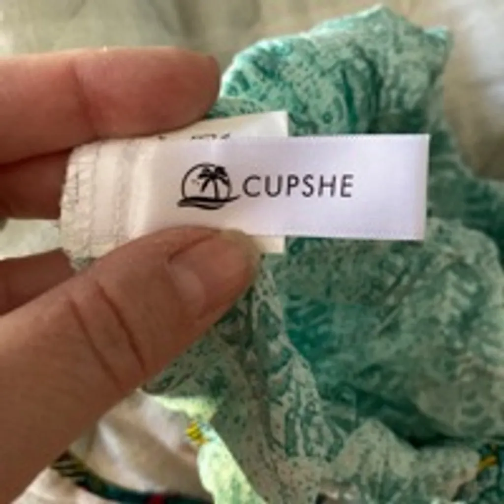 Boho Festival Coastal Cowgirl Hippie Chic Summer Style Maxi Dress Paisley S - Image 3