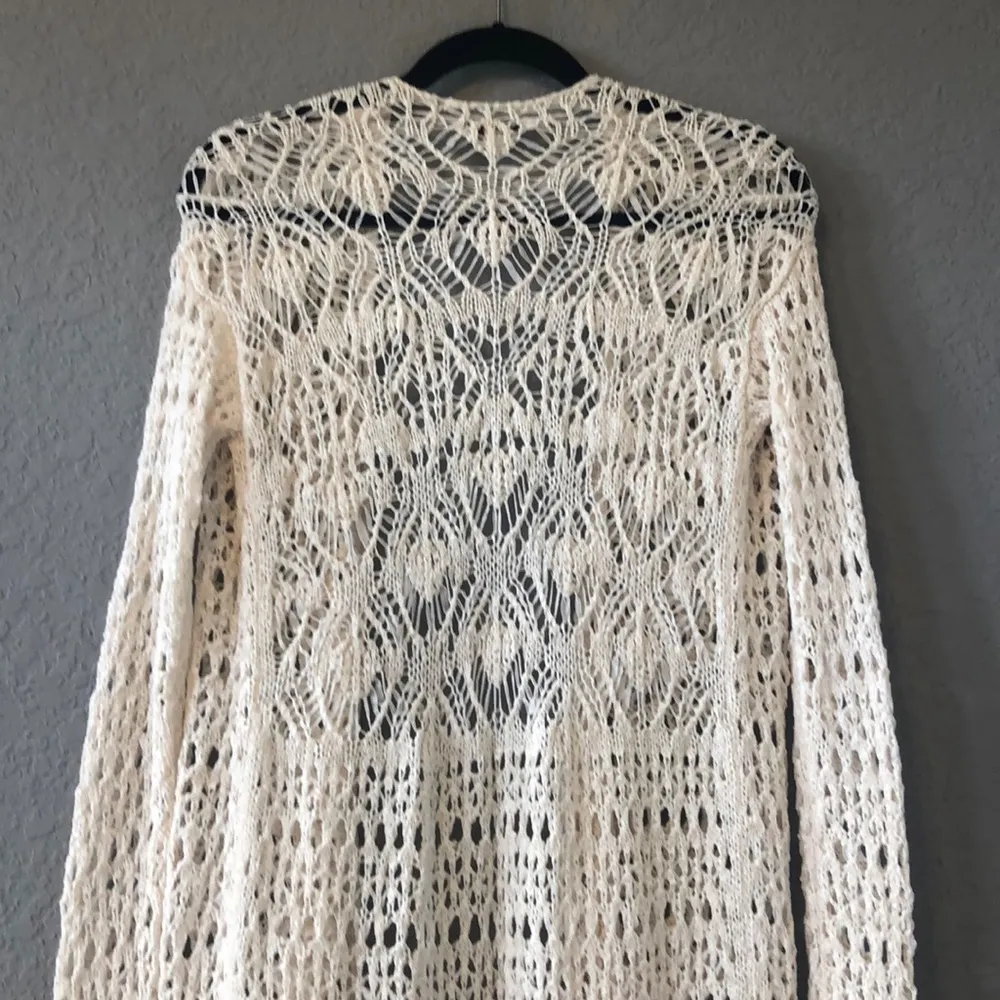 Cream/Tan Knit Sweater - Image 6