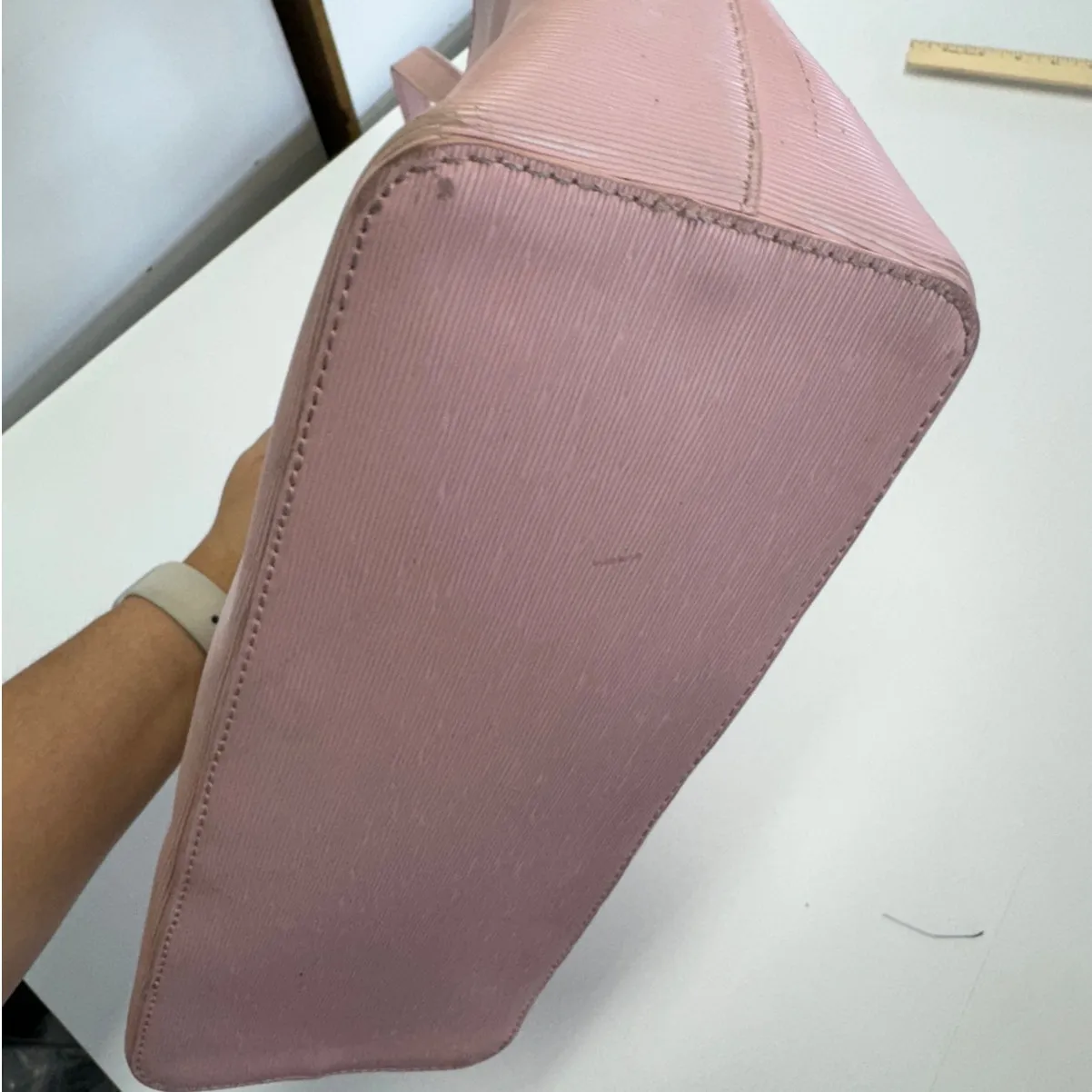 Ted Baker Purse Womens Pink Deannah Bow Leather Tote Shopper Hand Bag‎ - Image 9