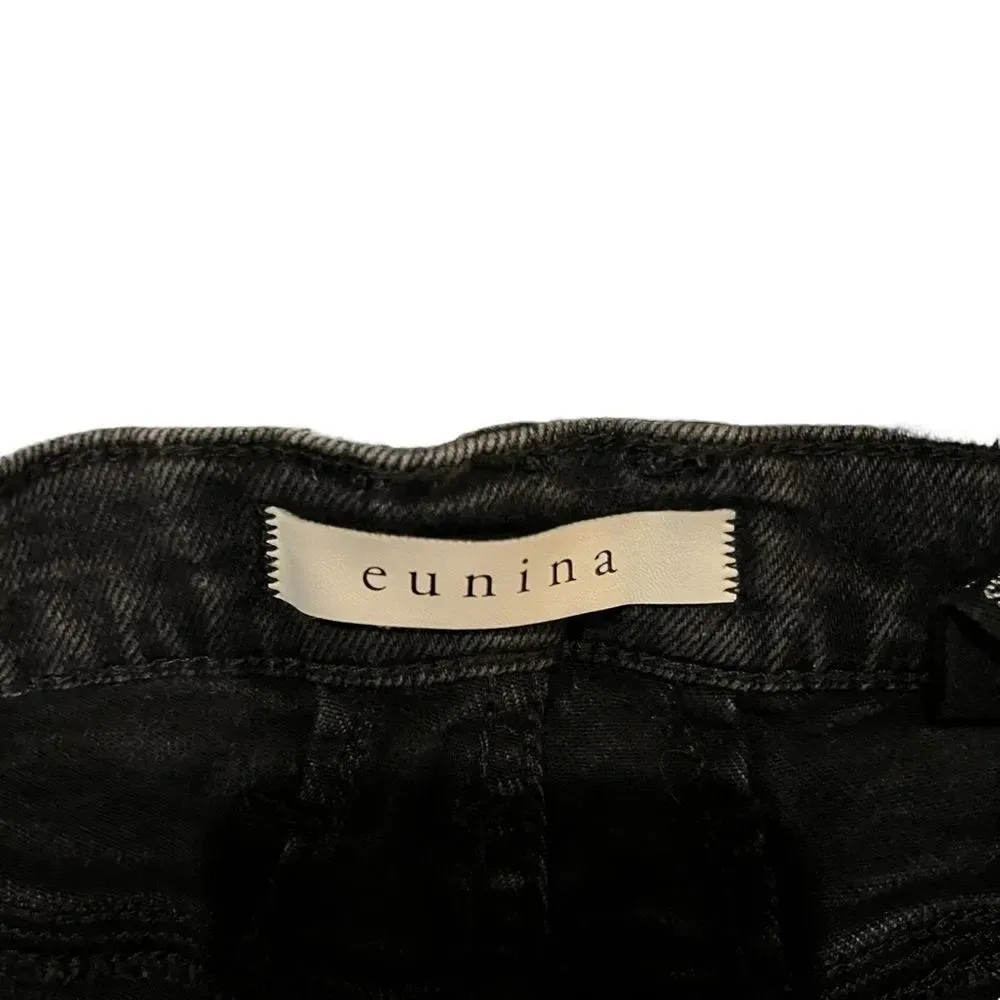 Eunina Kailey High Rise Mid‎ Thigh Shorts Size Small - Image 2