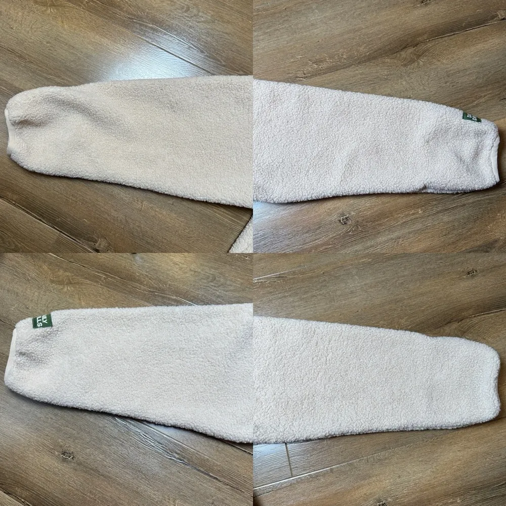 NWT Cozy Quarter Zip in Sand Tan Sherpa Fleece Size XS/S - Image 14