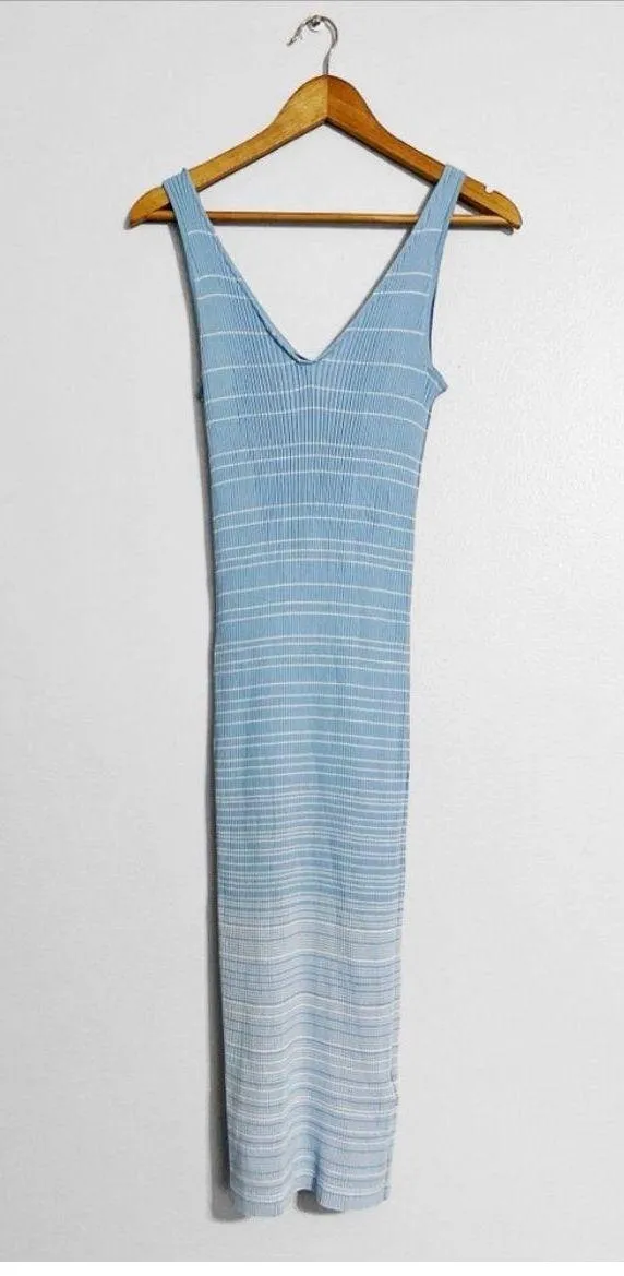 Dana Ombre Striped Midi Dress - Image 4