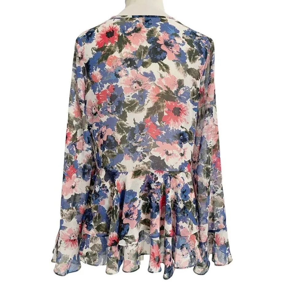 MISA Los Angeles Size Small  Damaris Tie Dye Floral $246 - Image 6