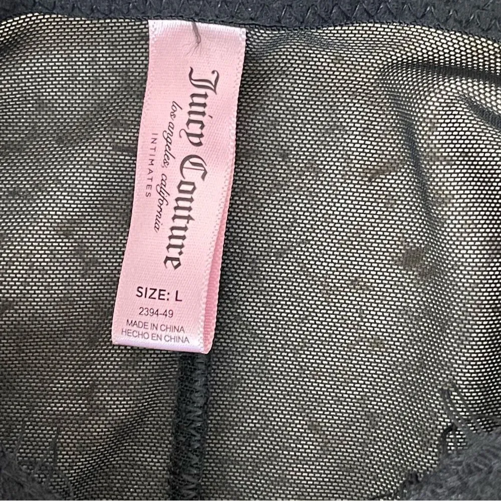 Juicy Couture Push-up Lace and Mesh Bodysuit - Image 7