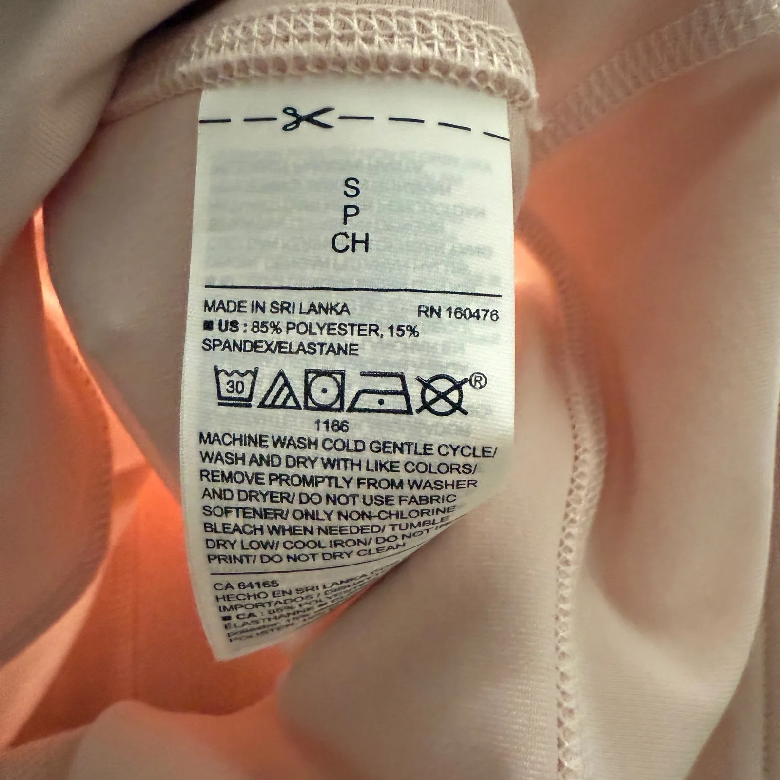 Old Navy sz S light‎ pink active shorts NWT - Image 5