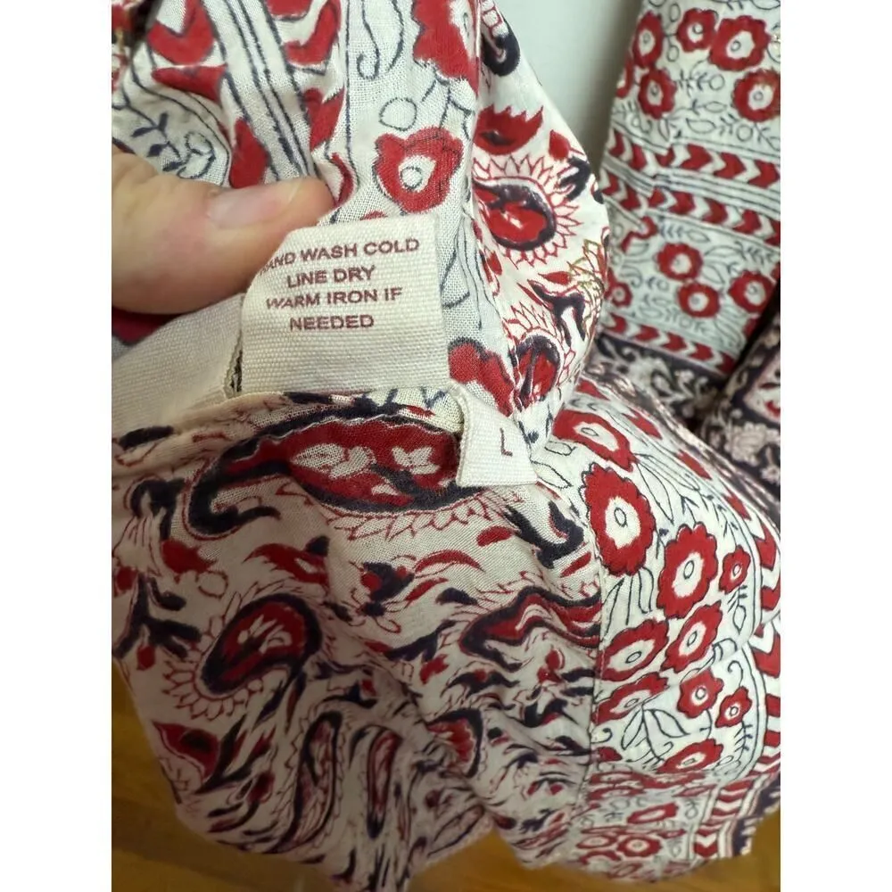 Alix of Bohemia Luna Bandana Midi Dress Sz. L Pink Size L - Image 7