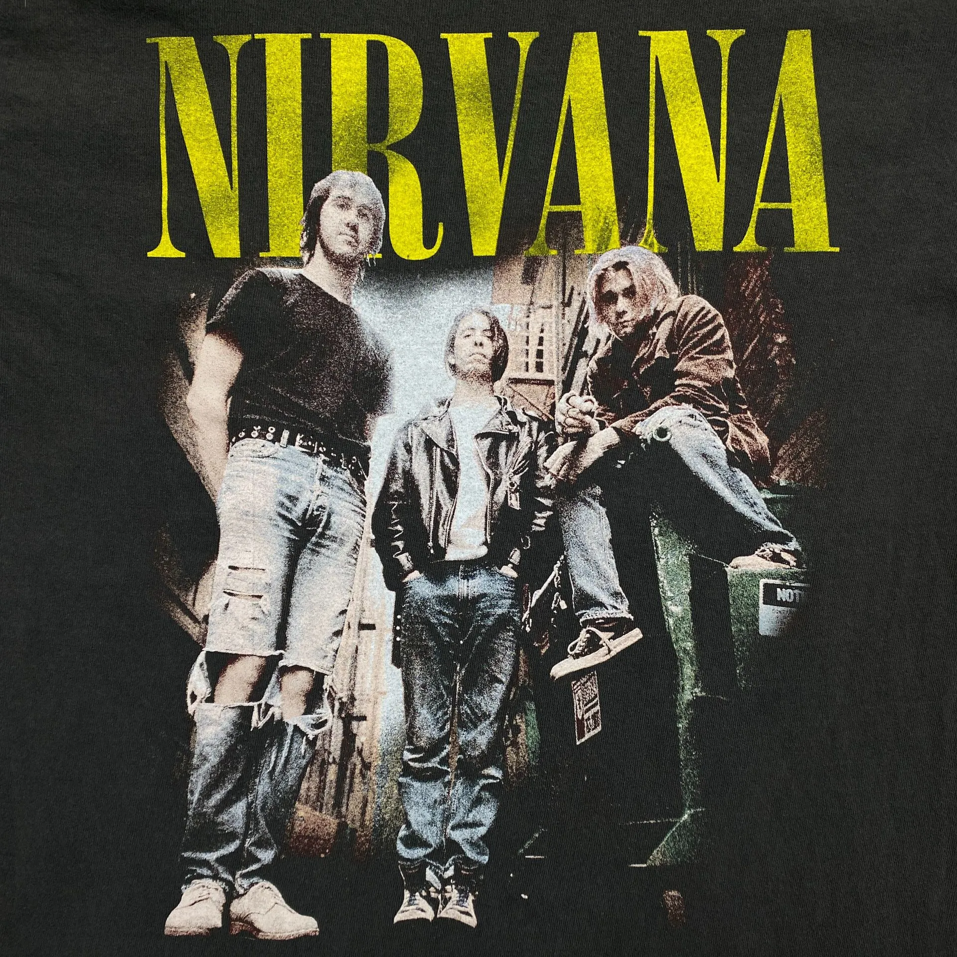 Nirvana Vintage Style Shirt Size Small - Image 3