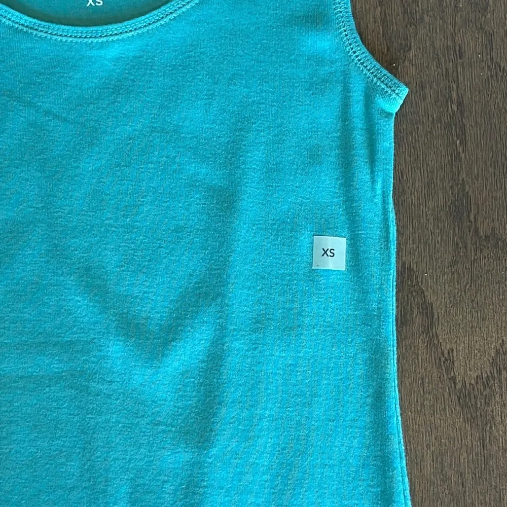 NWT  Teal Basic Tank Top - Size XS - Image 4