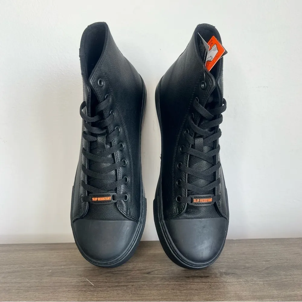 Women's Stagger Leather Hi Slip Resistant Sneaker Size 10 SKU#24540 - Image 6