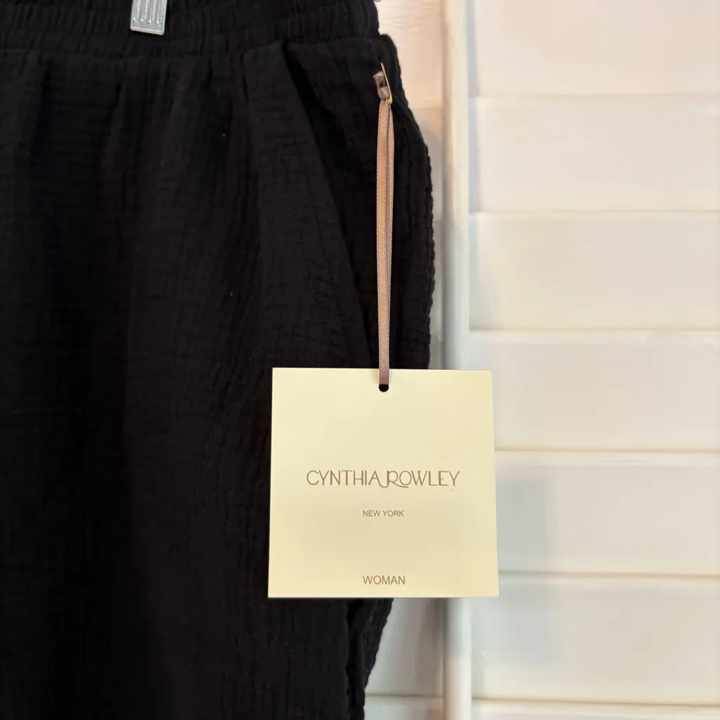 Cynthia‎ Rowley Black Pull On Shorts Size 2X - Image 4